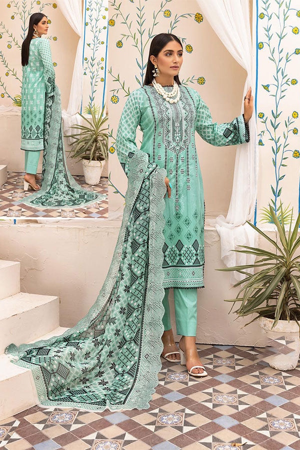 Shaista Azka D/Emb Lawn`22 D#197