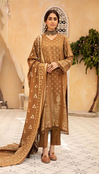 Shaista Brosha Linen'21 D#529 Vol-2