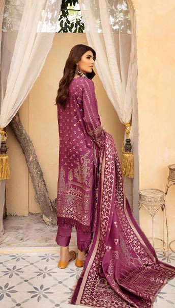 Shaista Brosha Linen'21 D#535 Vol-2