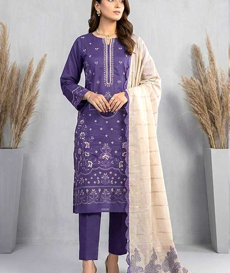 Shaista Contrast Emb Lawn`26 D#532