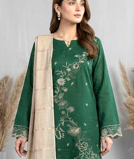 Shaista Contrast Emb Lawn`26 D#534