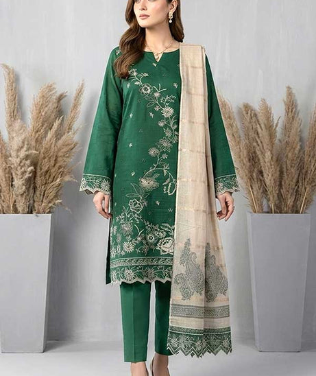 Shaista Contrast Emb Lawn`26 D#534
