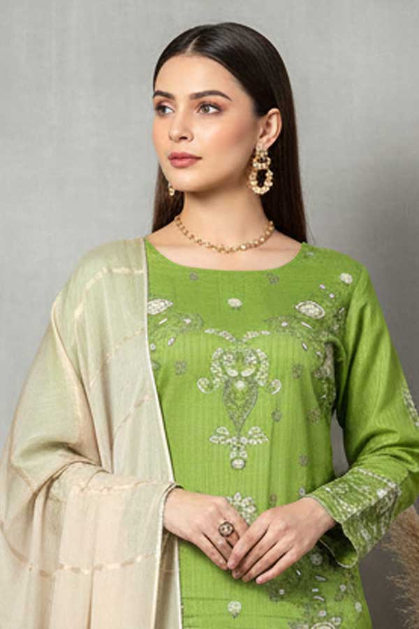 Shaista Contrast Emb Lawn`26 D#536