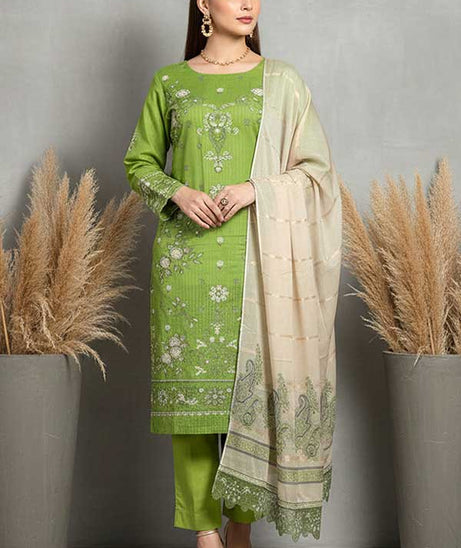 Shaista Contrast Emb Lawn`26 D#536