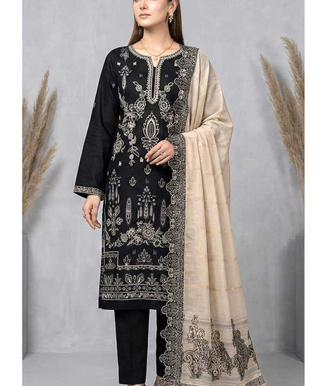 Shaista Contrast Emb Lawn`26 D#537