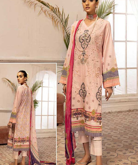 Shaista Digital Emb Lawn`23 D#339