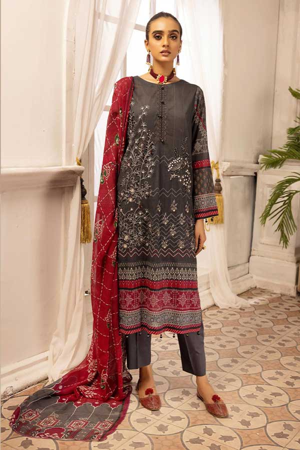 Shaista Digital Emb Lawn`23 D#346