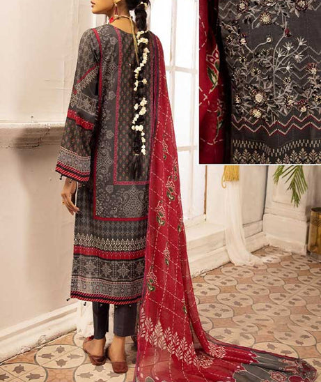 Shaista Digital Emb Lawn`23 D#346