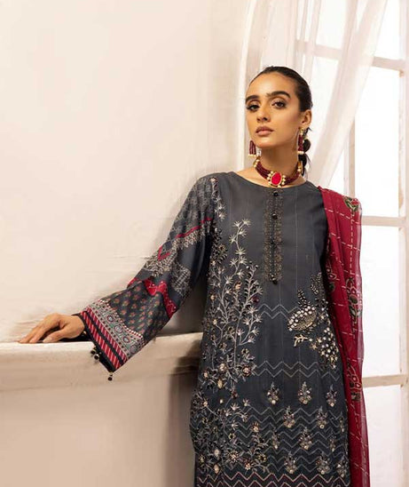 Shaista Digital Emb Lawn`23 D#346