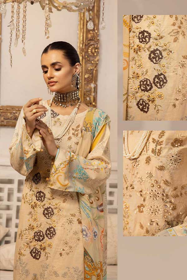 Shaista Digital Emb Lawn`23 D#347