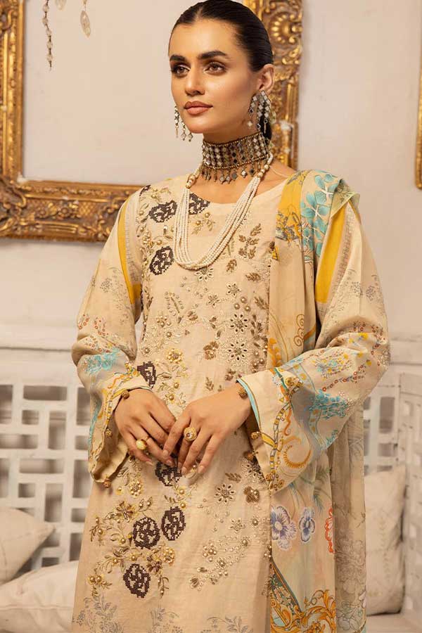 Shaista Digital Emb Lawn`23 D#347