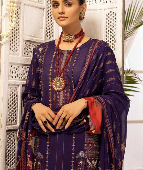 Shaista Digital Emb Lawn`23 D#348