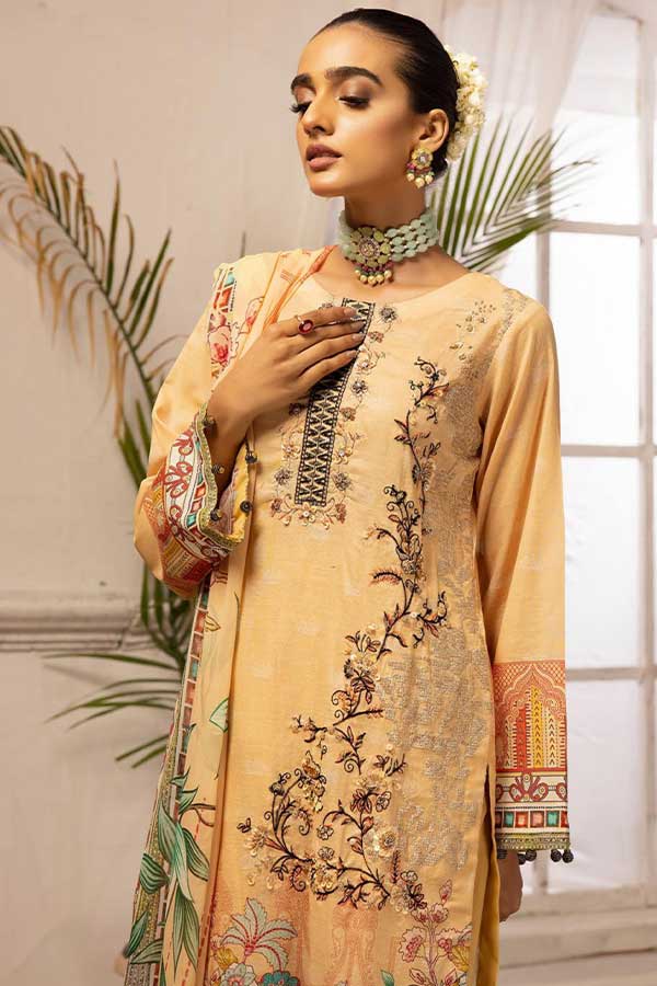 Shaista Digital Emb Lawn`23 D#349