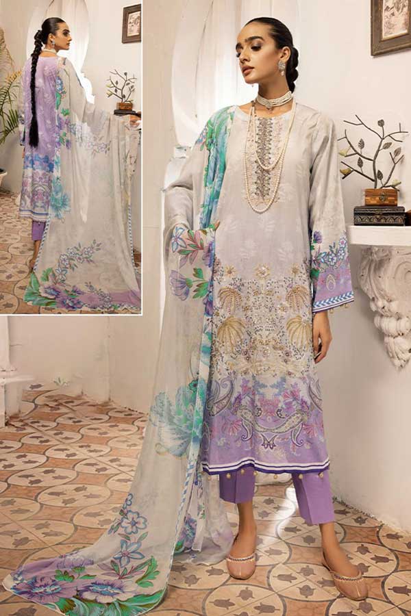 Shaista Digital Emb Lawn`23 D#351
