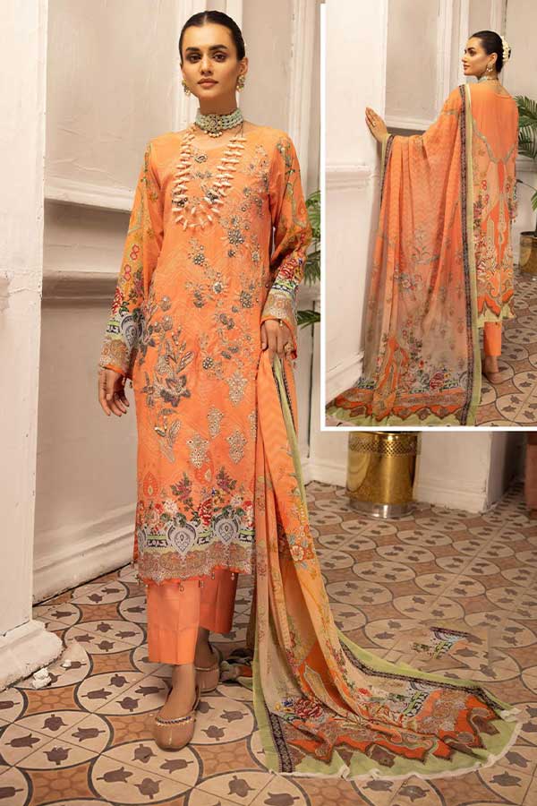 Shaista Digital Emb Lawn`23 D#352