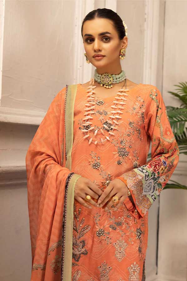 Shaista Digital Emb Lawn`23 D#352