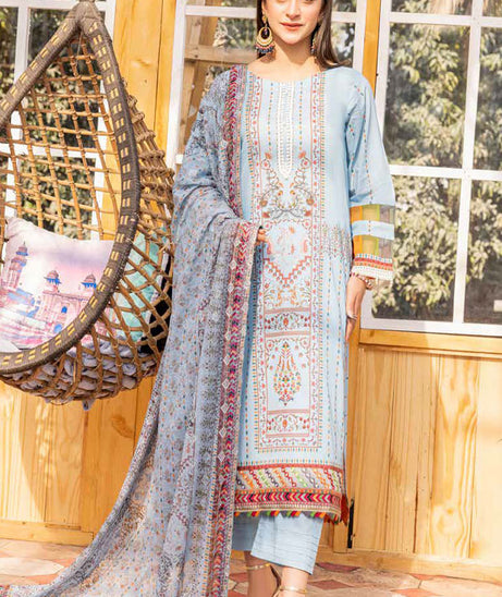 Shaista Emb Lacas Lawn`23 AB#06