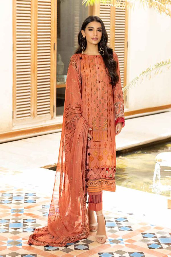 Shaista Embroidered Lawn`23 SPEC#106