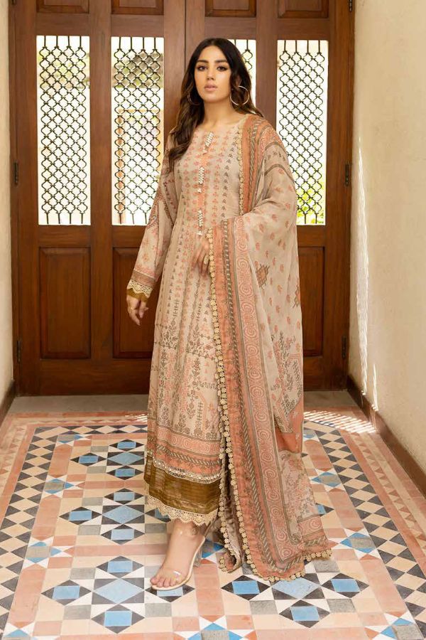 Shaista Embroidered Lawn`23 SPEC#109