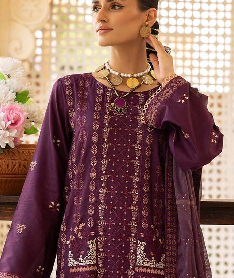 Shaista Emb Luxury Lawn`24 D#127