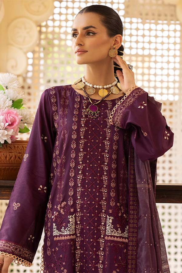 Shaista Emb Luxury Lawn`24 D#127