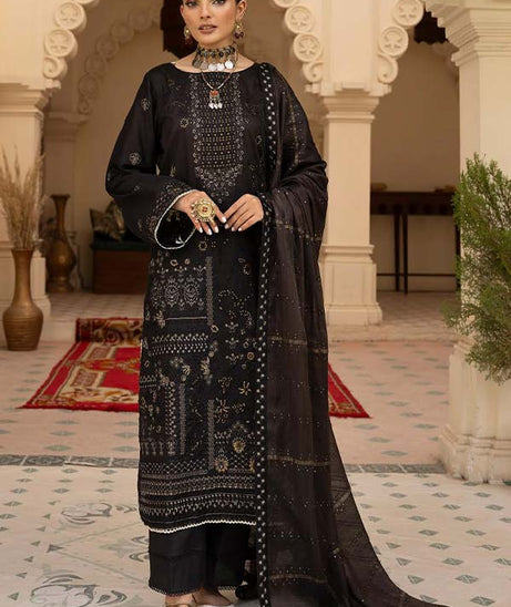 Shaista Emb Luxury Lawn`24 D#128