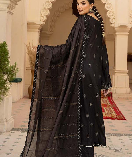 Shaista Emb Luxury Lawn`24 D#128