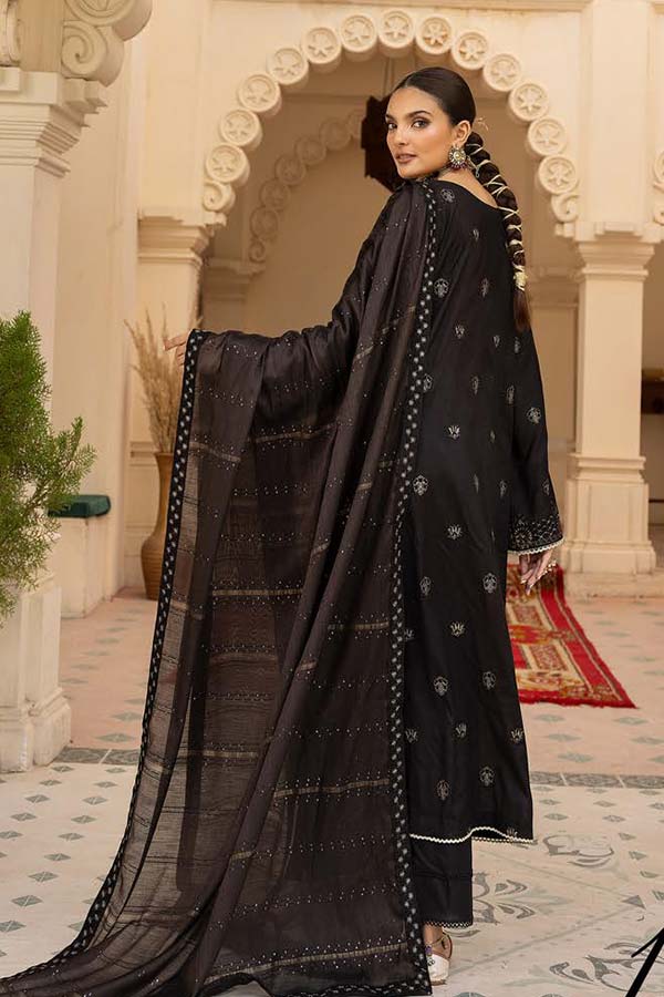 Shaista Emb Luxury Lawn`24 D#128