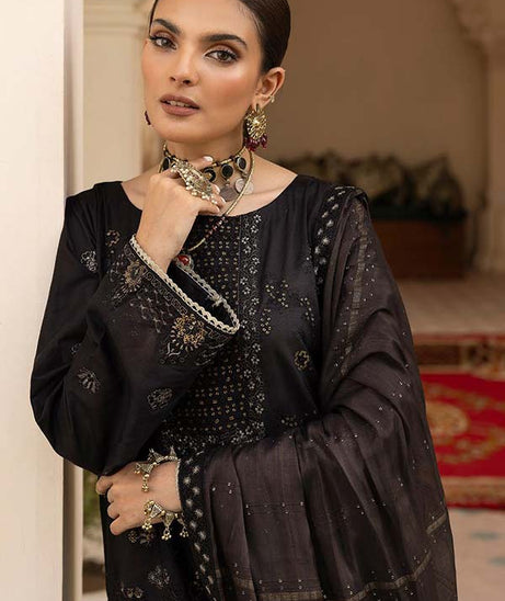 Shaista Emb Luxury Lawn`24 D#128