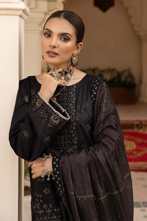 Shaista Emb Luxury Lawn`24 D#128