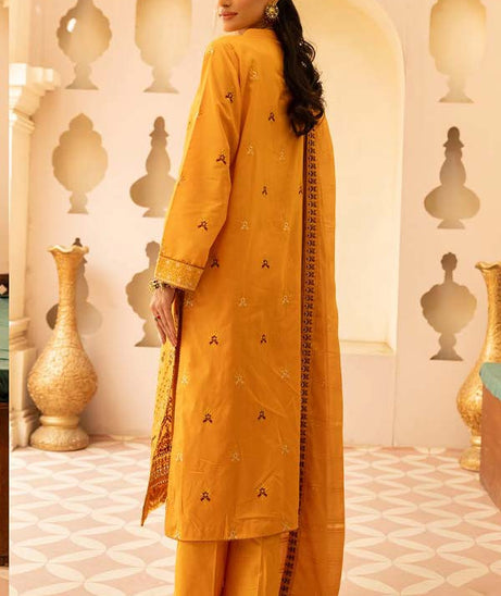 Shaista Emb Luxury Lawn`24 D#129