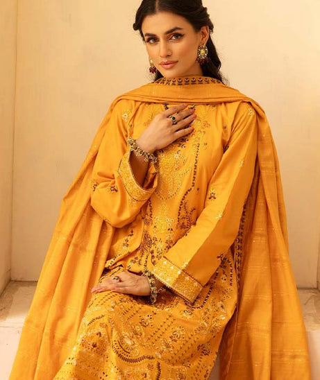 Shaista Emb Luxury Lawn`24 D#129