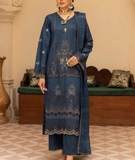 Shaista Emb Luxury Lawn`24 D#130