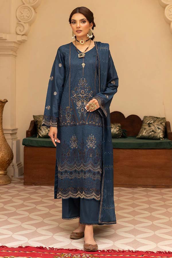 Shaista Emb Luxury Lawn`24 D#130