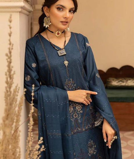 Shaista Emb Luxury Lawn`24 D#130