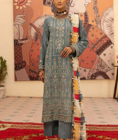 Shaista Emb Luxury Lawn`24 D#132