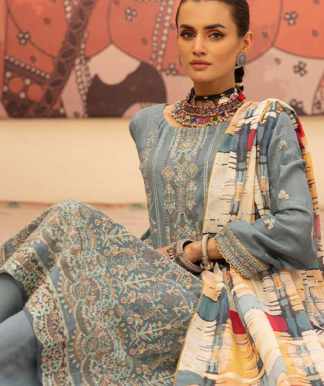 Shaista Emb Luxury Lawn`24 D#132