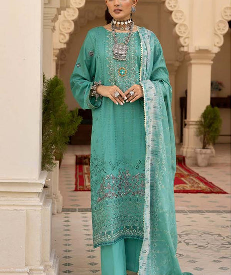 Shaista Emb Luxury Lawn`24 D#133