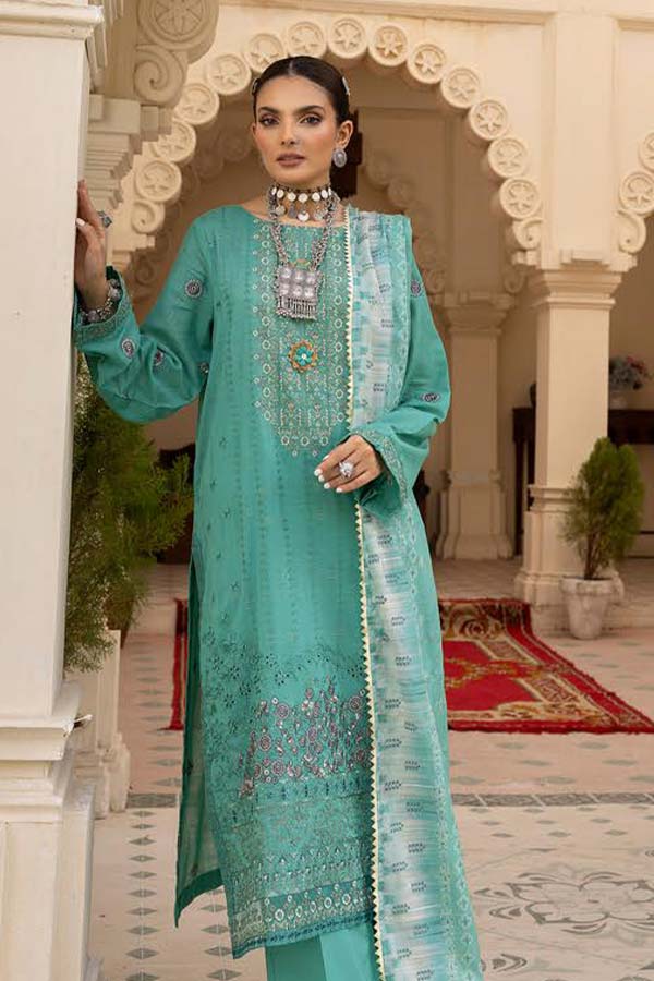 Shaista Emb Luxury Lawn`24 D#133