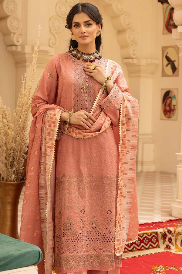 Shaista Emb Luxury Lawn`24 D#134