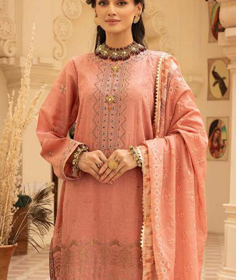Shaista Emb Luxury Lawn`24 D#134