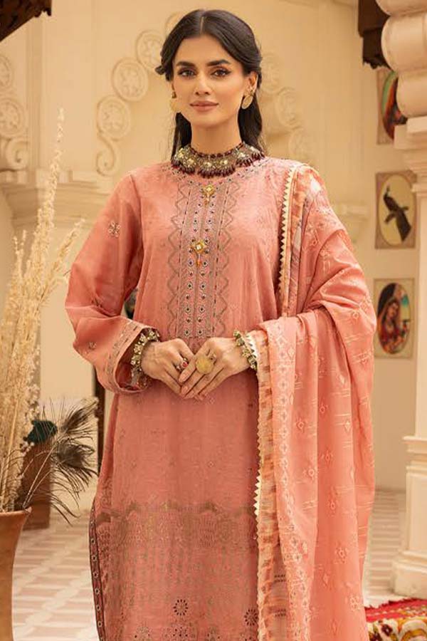 Shaista Emb Luxury Lawn`24 D#134