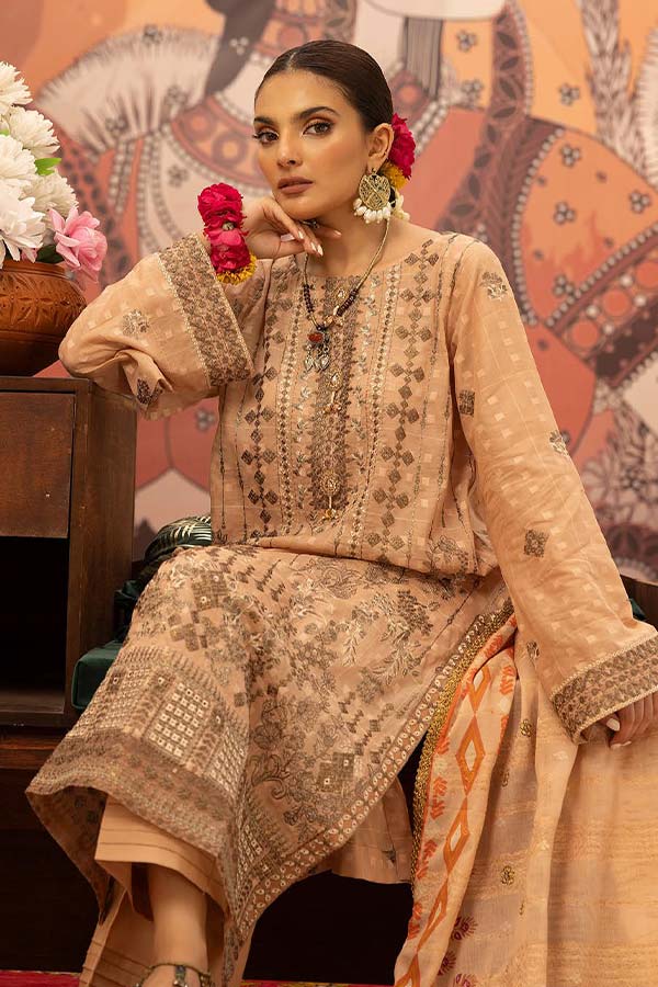 Shaista Emb Luxury Lawn`24 D#135