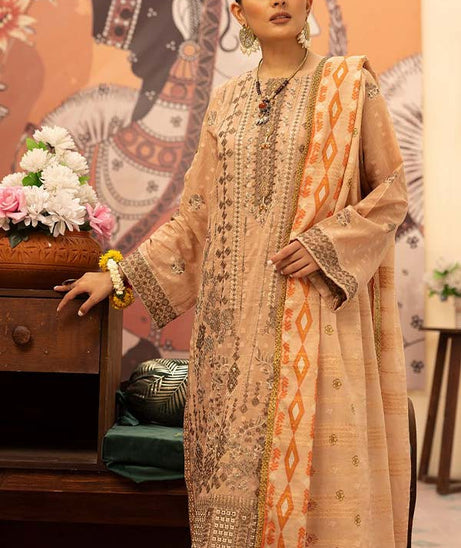 Shaista Emb Luxury Lawn`24 D#135
