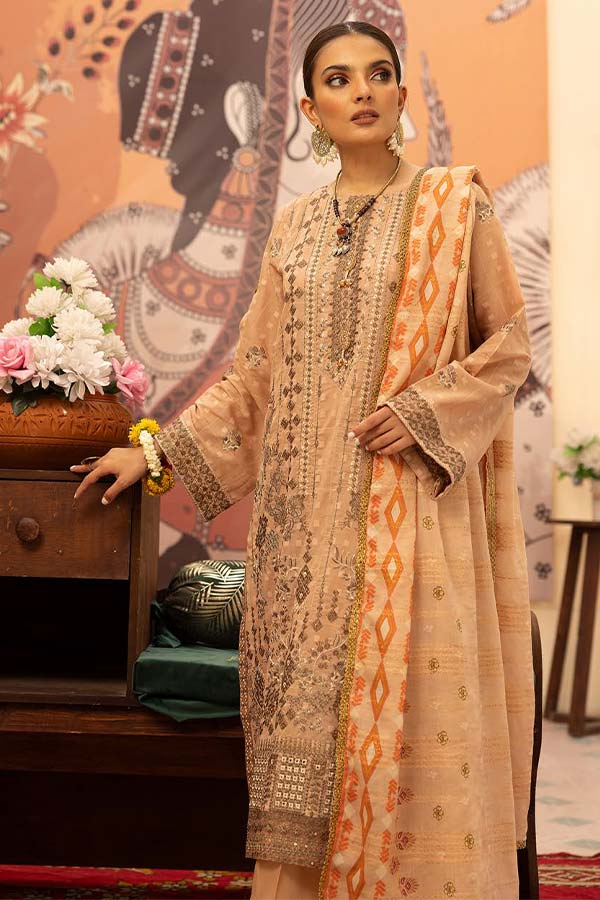 Shaista Emb Luxury Lawn`24 D#135