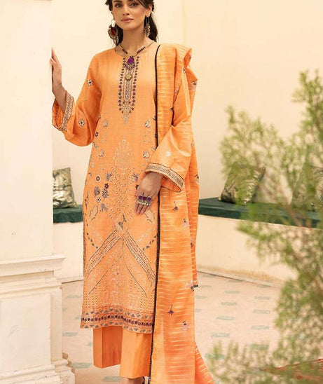 Shaista Emb Luxury Lawn`24 D#136