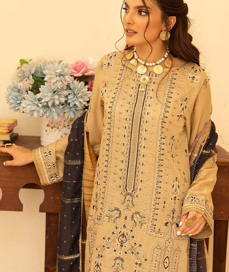 Shaista Emb Luxury Lawn`24 D#137