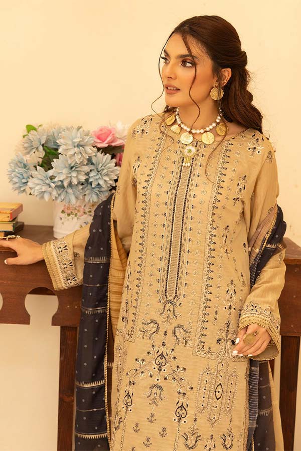 Shaista Emb Luxury Lawn`24 D#137