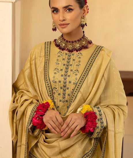 Shaista Emb Luxury Lawn`24 D#138