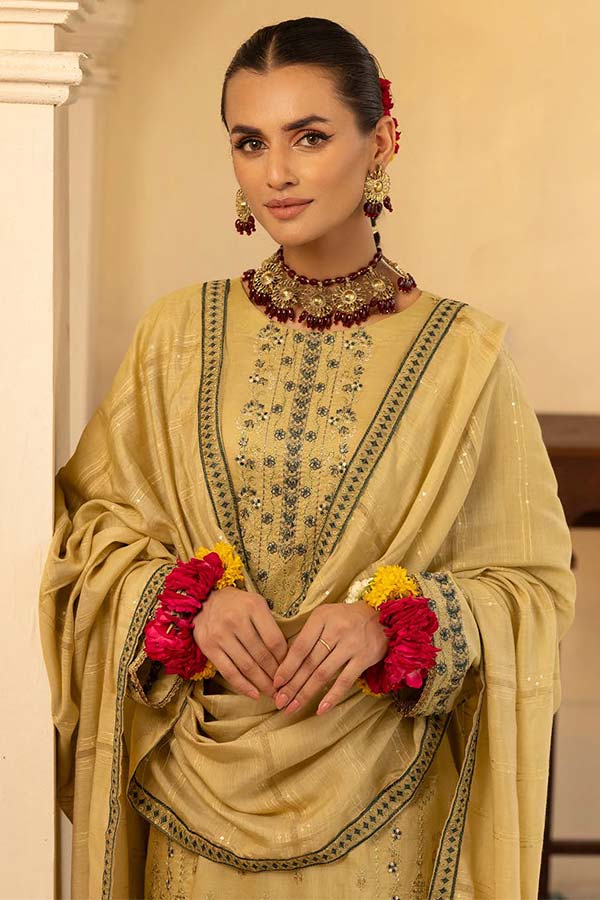 Shaista Emb Luxury Lawn`24 D#138